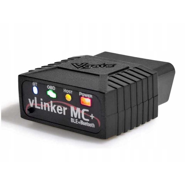 Автомобилен диагностичен тестер VGATE vLinker MC+ BT4.0, съвместим Bimmercode FORScan MotoScan, Bluetooth 4.0