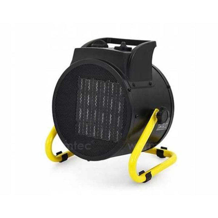 Elektromos fűtés, WARMTEC, EWP - 5kW, Acél, csendes működés, fekete