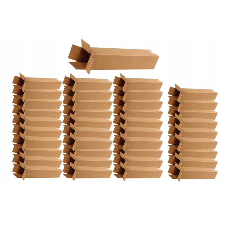 Опаковъчна туба, GREMBOX, Картон, Бежов, 150x150x1450 mm