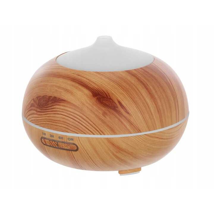 Umidificator cu aromaterapie MAXY 300ml, bej, digital, ionizare