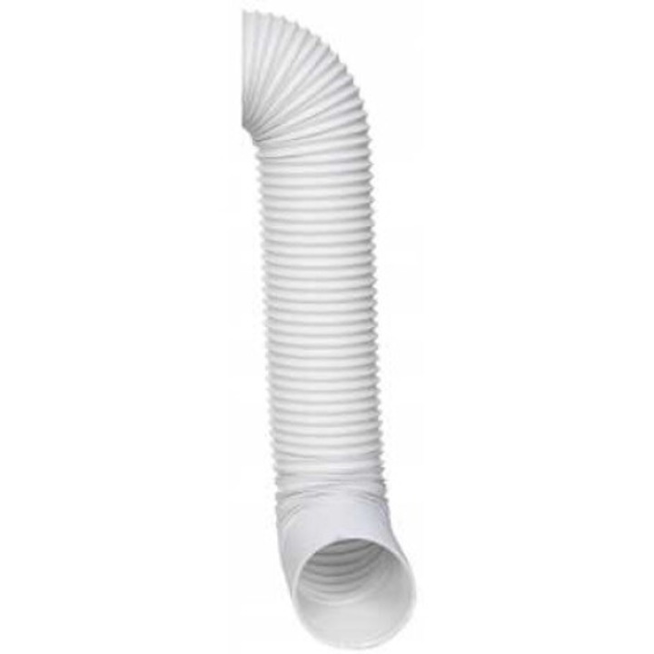 Тръба, Warmtec, Пластмаса, 13 см/3 м, Бяла