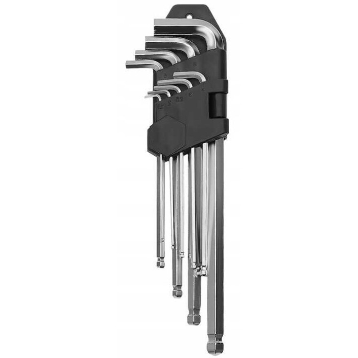 Set chei imbus, MAXY, 1,5-10 mm, 9 piese, Otel