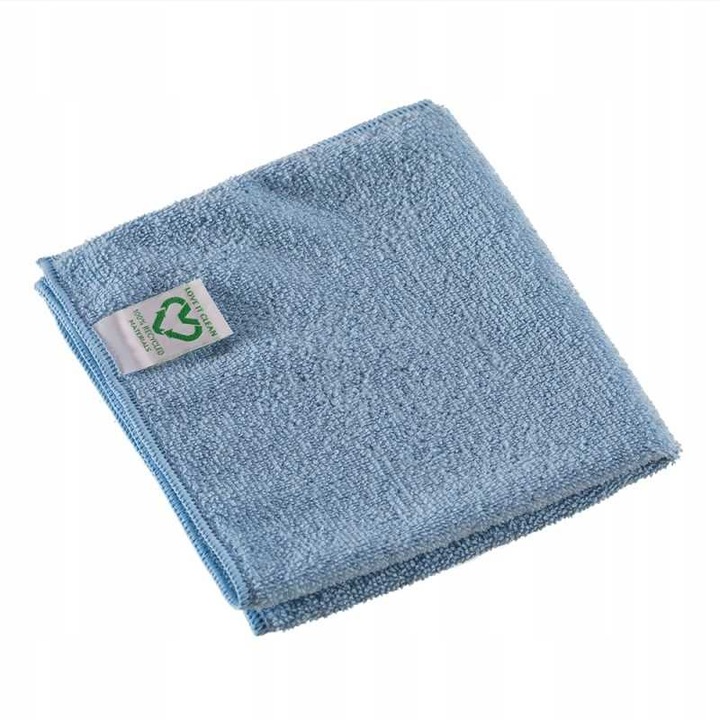 Vileda Professional r-MicroTuff Swift újrahasznosított kendő, 35x38 cm, kék