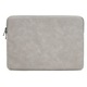 Husa pentru notebook TOO 13 cu efect piele gri „3”.