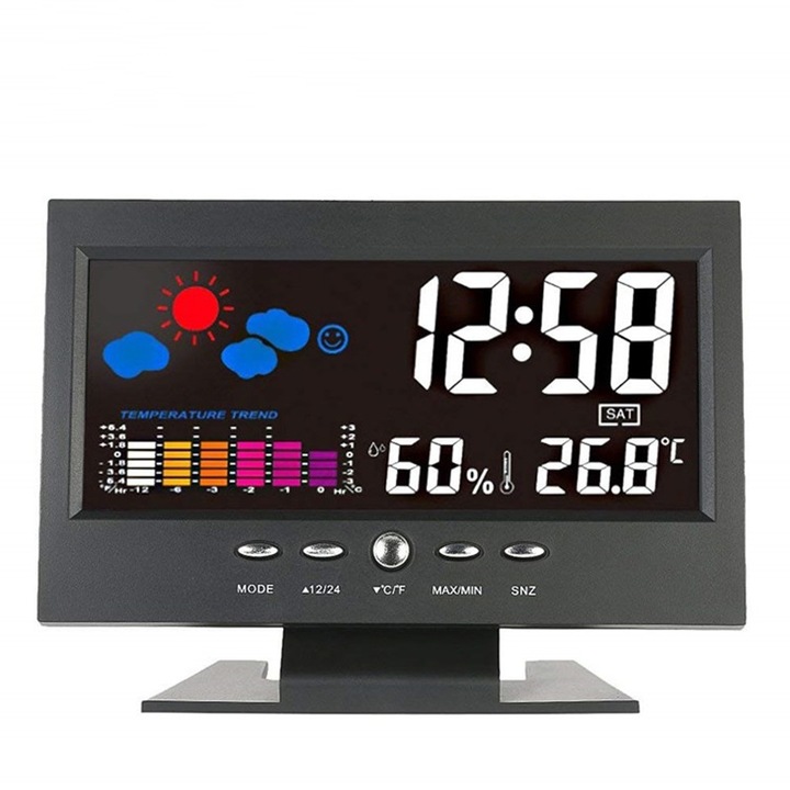 Statie meteo, TOO, WS-400-B, Negru