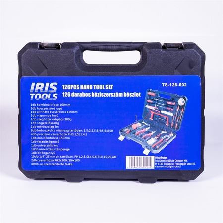 IRIS TOOLS TS-126-002 Комплект ръчни инструменти от 126 части - eMAG.bg