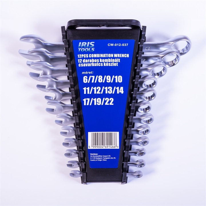 Set chei fixe IRIS TOOLS CW-012-037 12 piese