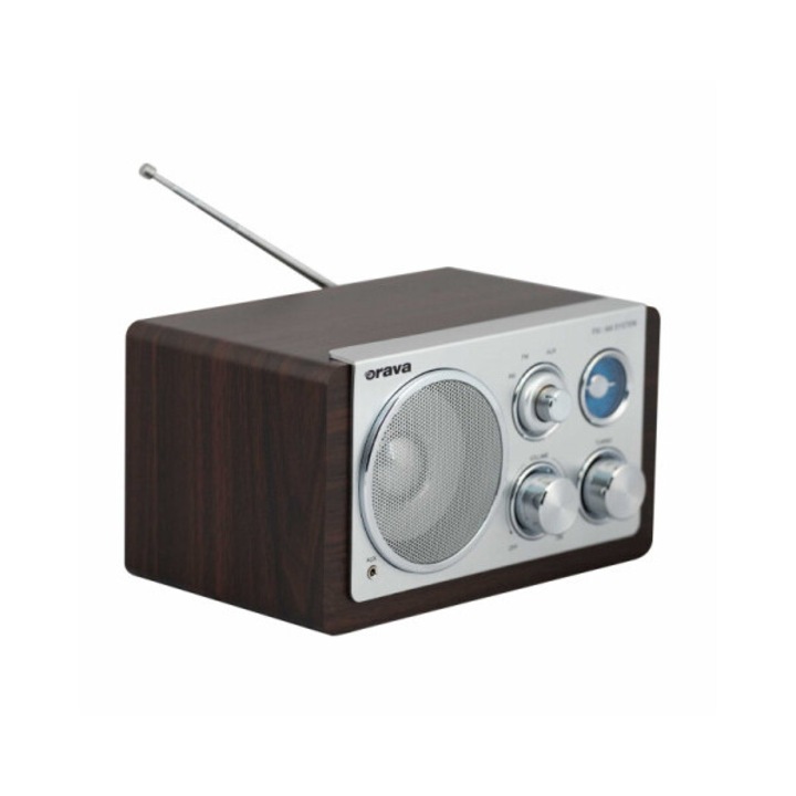 Radio retro ORAVA RR-19C - AM/FM, AUX, RMS 3,5 W, 230 V