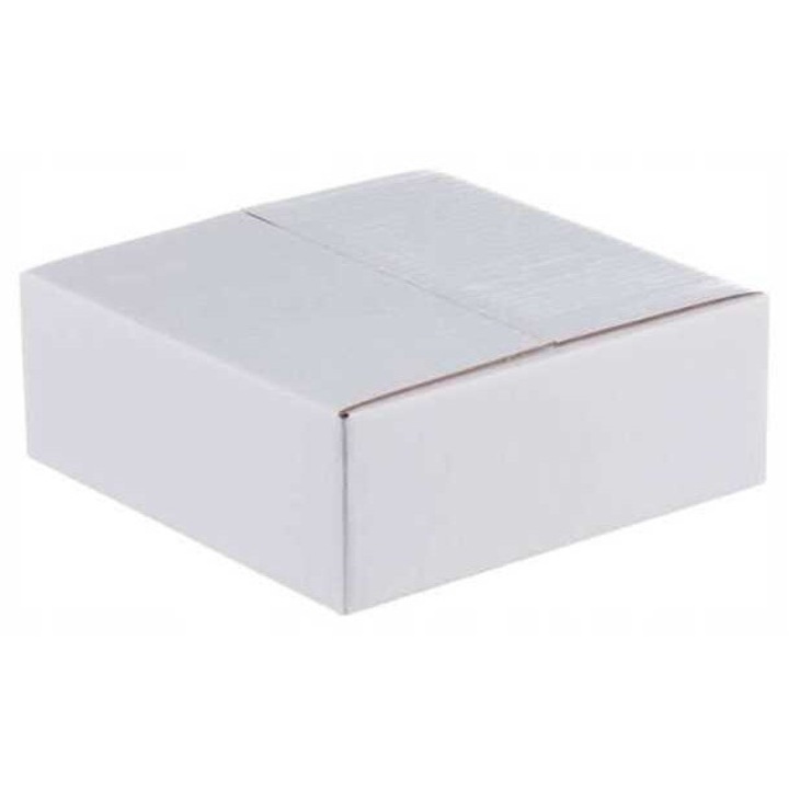 Картонена кутия, GREMBOX, 450x350x80 mm, бяла