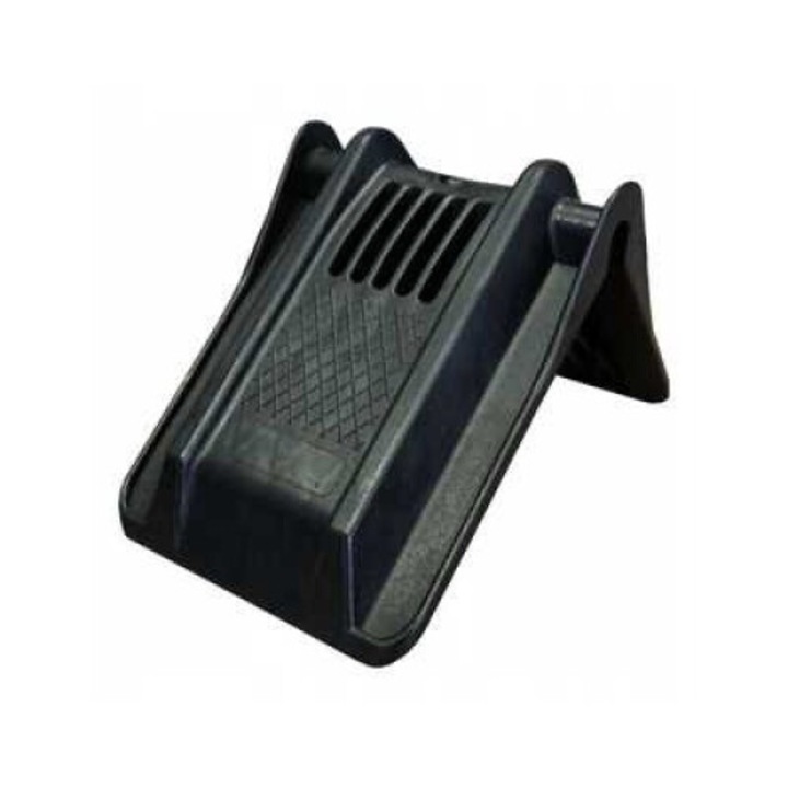 Unghi de colt pentru fixarea centurii, LONTEX, 205x160mm, negru, pentru protectia incarcaturii