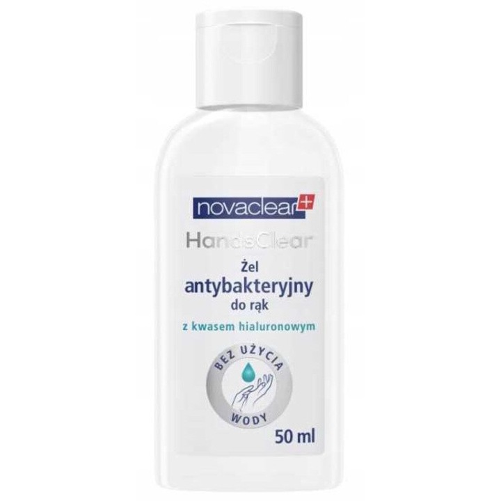 Gel antibacterian pentru maini, INNI, 50ml, etanol si propan-2-ol