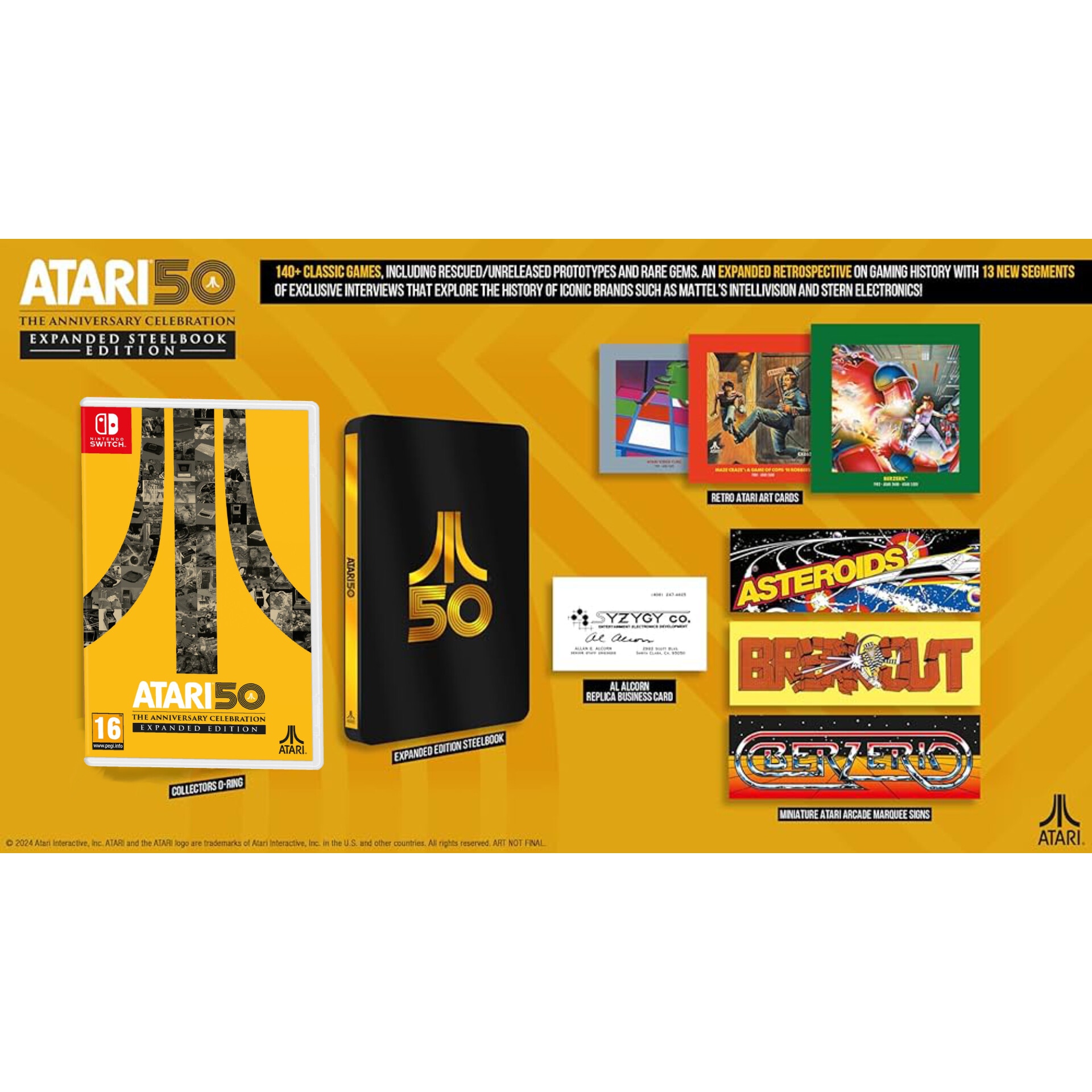 Joc Atari 50 The Anniversary Celebration Expanded Edition Pentru