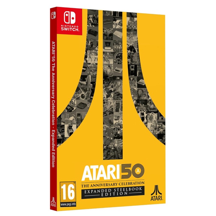 Игра DIGITAL ECLIPSE Atari 50 The Anniversary Celebration Expanded Steelbook издание, за Nintendo Switch