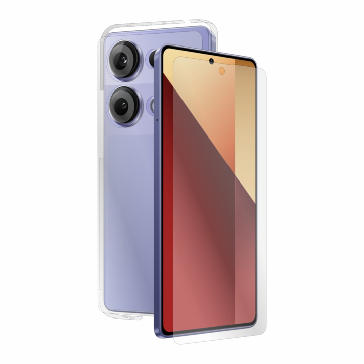 Xiaomi Redmi Note 13 Pro 4G-vel kompatibilis védőfólia, képernyőborítás, hátlap és oldalak, Alien Surface