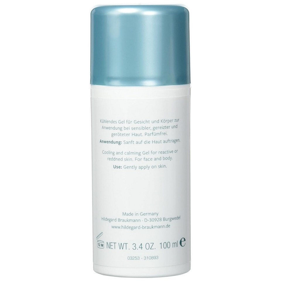 Gel racoritor pentru fata, corp pentru utilizare pe pielea sensibila,  iritata si inrosita cu aloe vera, Hildegard Braukmann, 100 ml - eMAG.ro