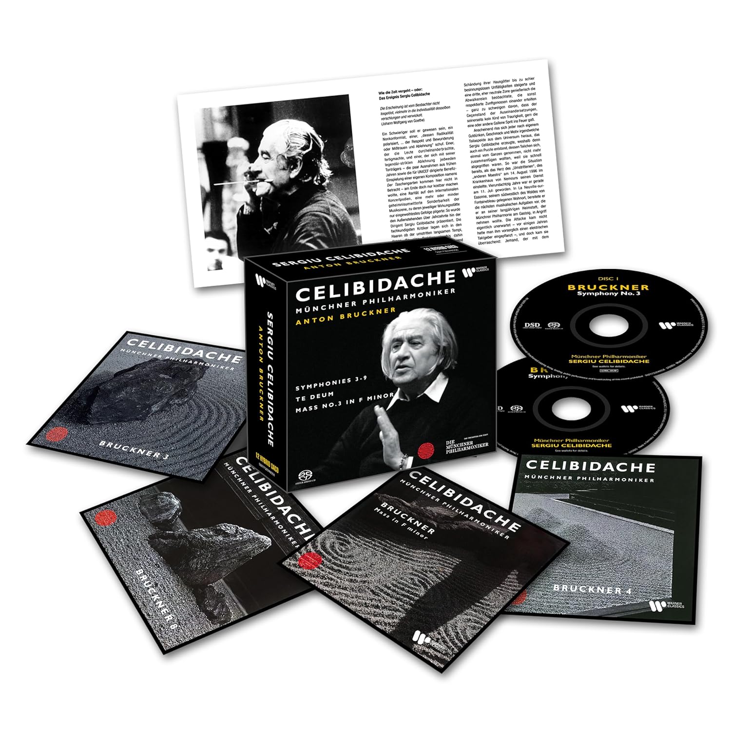 Sergiu Celibidache - Bruckner: Symphonies 3 - 8, Te - 12CD - eMAG.ro
