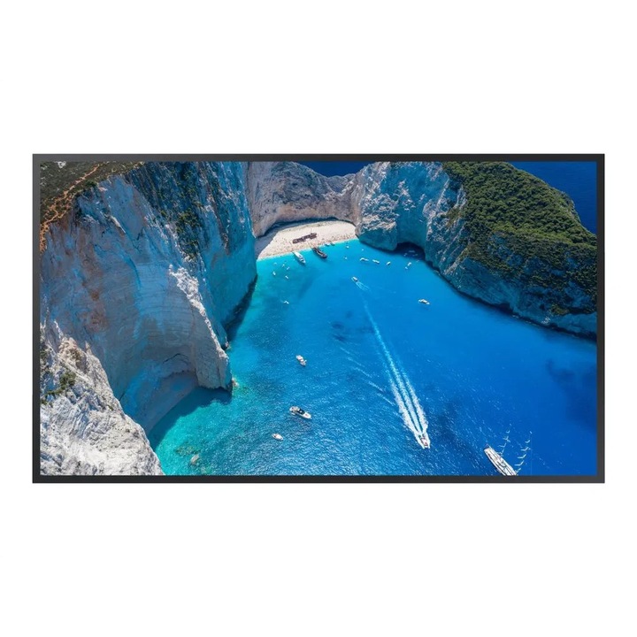 Samsung LH75OMAEBGB Laposképernyős digitális reklámtábla 190, 5 cm (75") Wi-Fi 4K Ultra HD Fekete Tizen 5.0 (LH75OMAEBGBXEN)