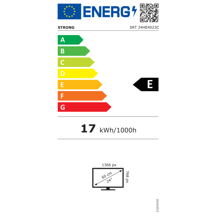 Televizor LED puternic SRT 24HE4023C 24" HD Ready (SRT24HE4023C)