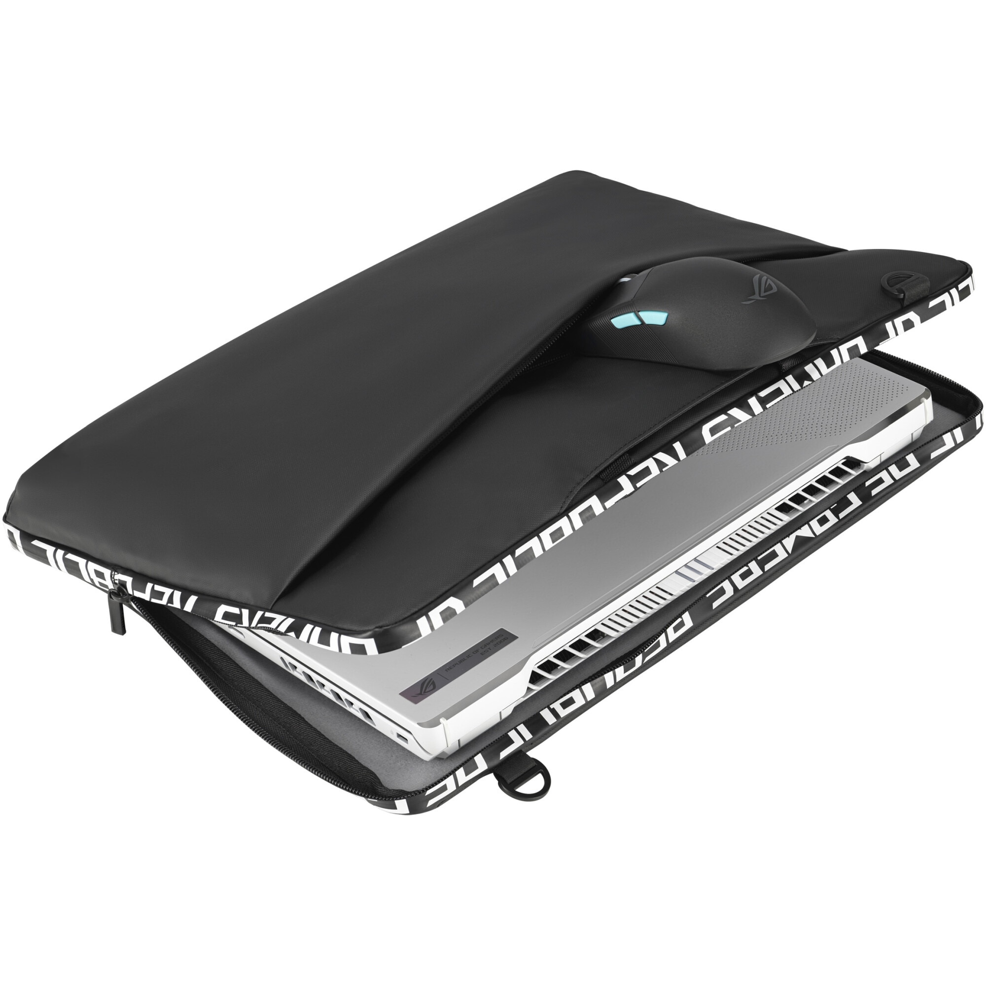 Husa laptop ASUS BS1600 ROG RANGER 16'', 30.5 x 4.2 x 41.6 cm, 100% poliester, Negru