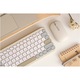 Безжична клавиатура Вluetooth ASUS KW100, Бежов