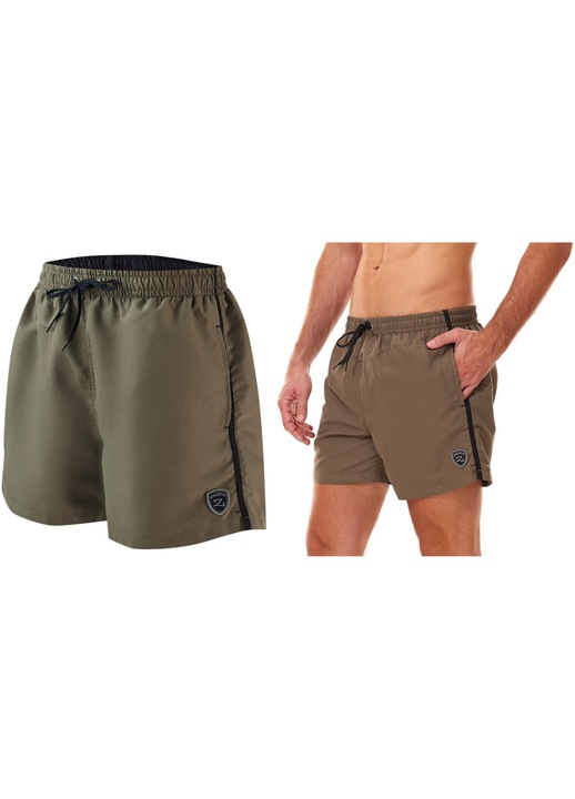 Pantaloni scurti de inot barbati, Zagano 5105, Poliester, Maslin, 6XL