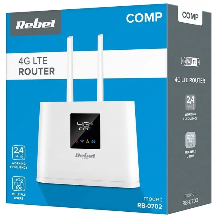 Router Wifi 4G lte LAN port RJ45 Rebel, Daemi