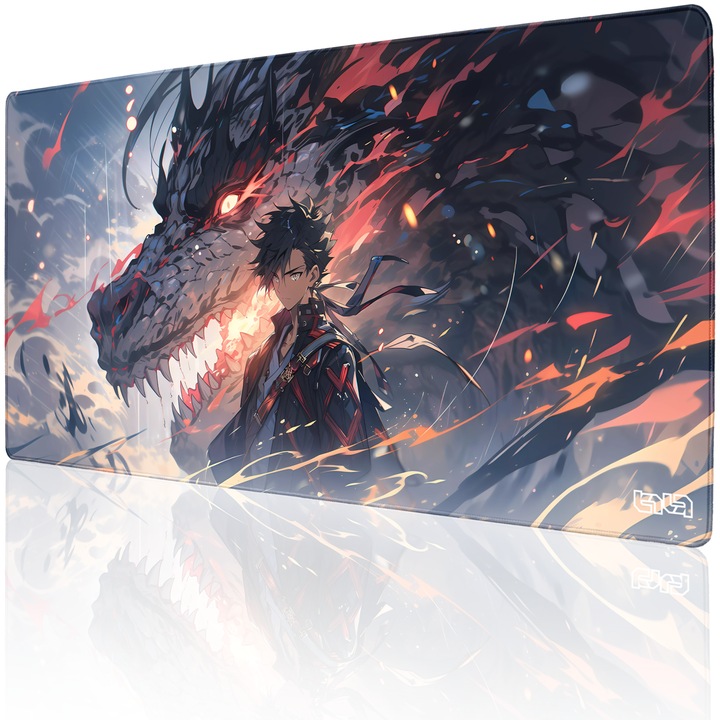 Mousepad, TILT, Model Dragon Guardian, 100 x 50 cm, Multicolor