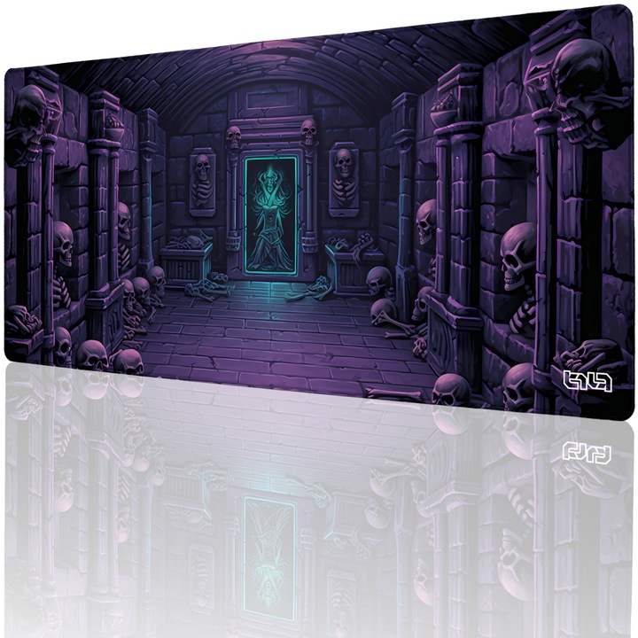 Mousepad, TILT, Retro Crypt 90x40cm, multicolor