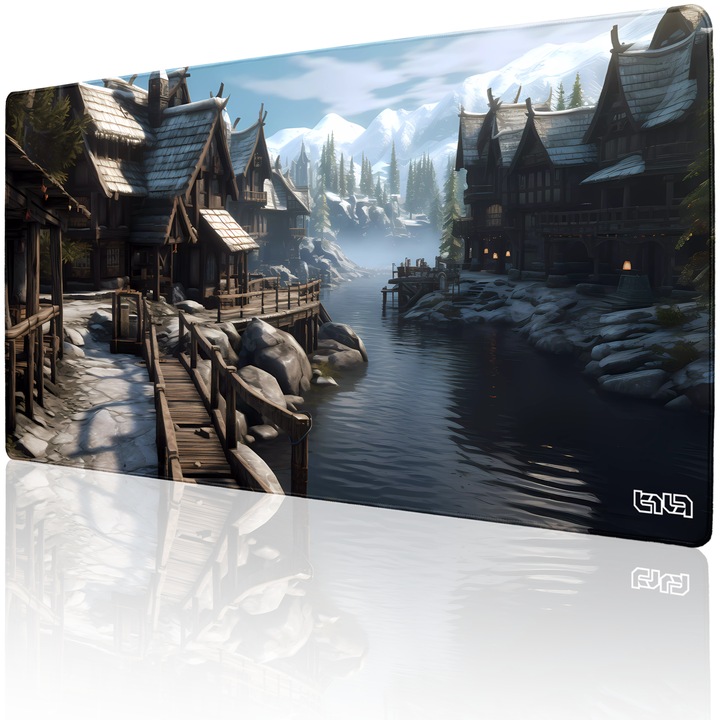 Egérpad, DÖNTÉS, 100 x 50 cm, Csúszásgátló, Többszínű