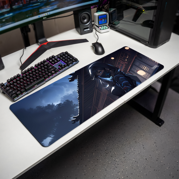 Mousepad TILT Ninja Yuki, wodoodporny, antyposlizgowy