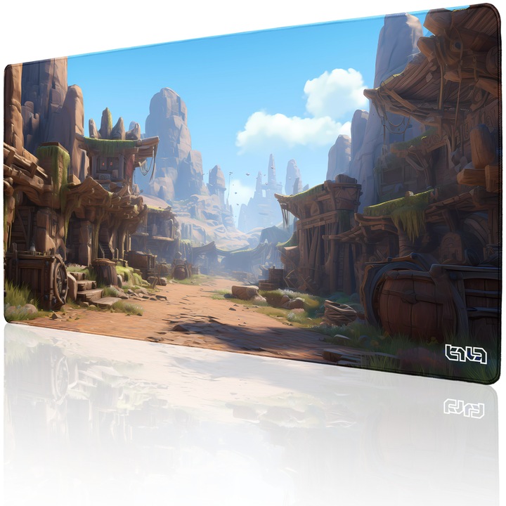 Mousepad, TILT, Sandshear Town 100x50