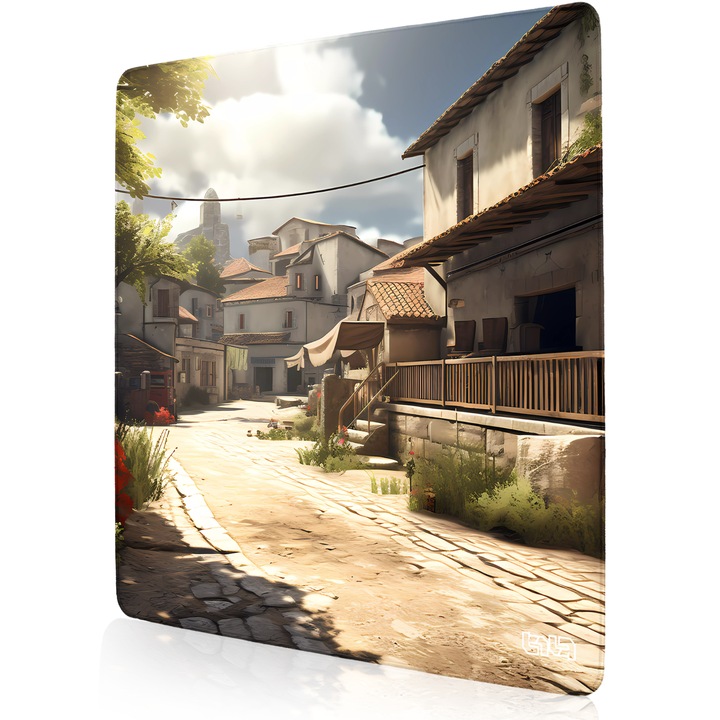 Mousepad TILT, 50x50cm, antiderapant, margini cusute manual