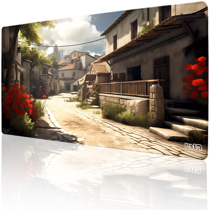 Mousepad TILT Infernal, Antialunecare, Margine Cusuta Manual, 100x50cm