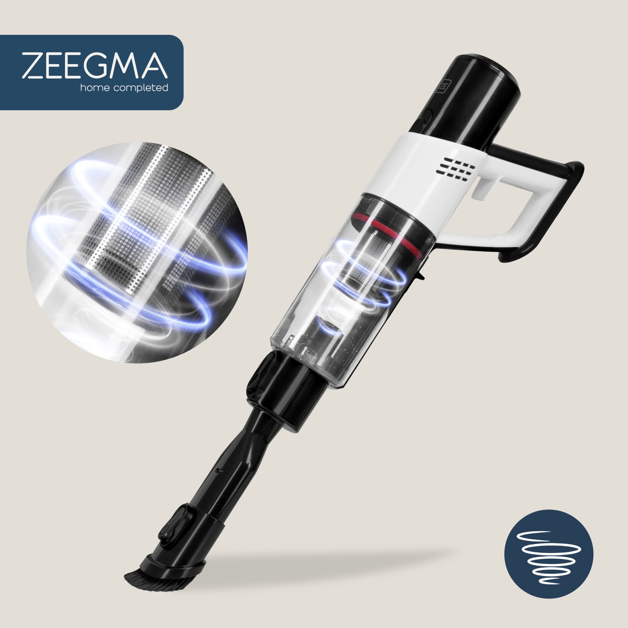 Aspirator Zonder Klaar Base – Experienta de curatare superioara cu motor fara perii de 250W, 3 moduri de curatare, tehnologie inteligenta si functie de spalare pe podea
