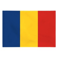 Steag Romania de 3 metri, Dimensiune Jumbo 300x180cm, poliester, Vision XXI