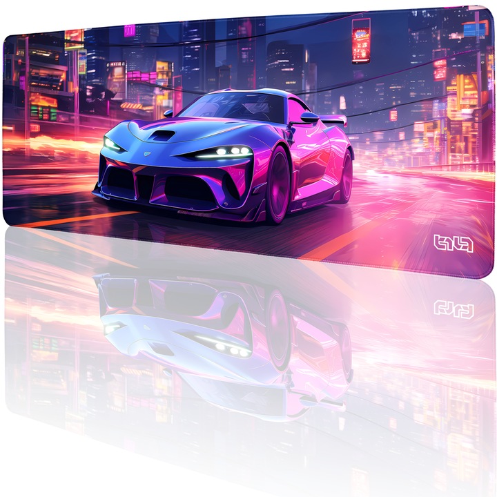 Egérpad, TILT, Neon Speed 80x30cm, többszínű