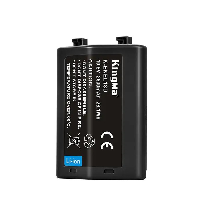 Baterie EN-EL18D 2600mAh pentru camera pentru Nikon Z9, D4, D4S, D5, D6