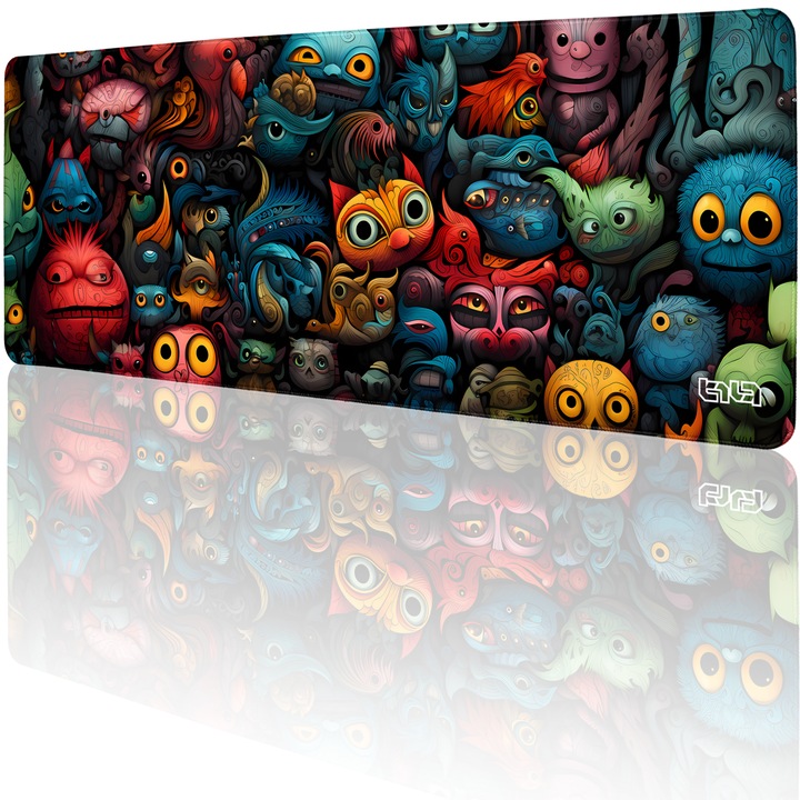 Mousepad, TILT, Audience of Strange Monsters 80x30