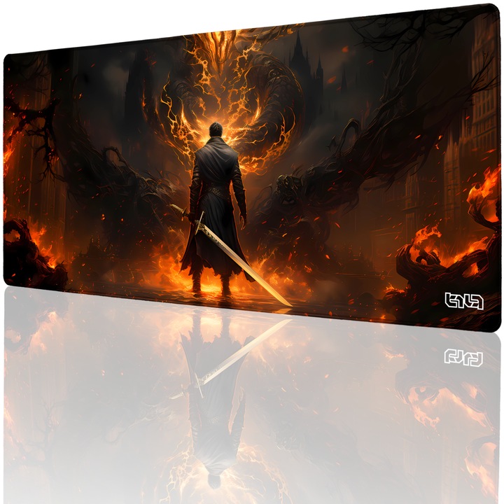 Mousepad TILT, 90x40cm, antiderapant, margini cusute manual