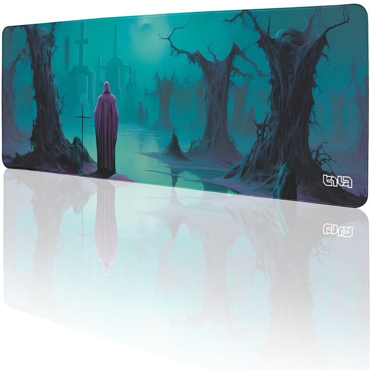 Mousepad TILT, antiderapant, cusaturi manuale, 80x30cm