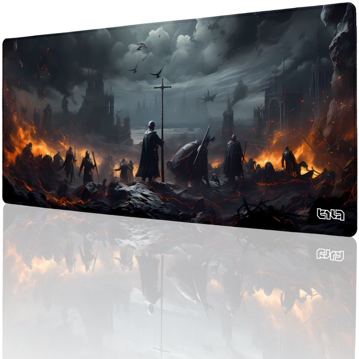 Mousepad TILT, 90x40cm, impermeabil, Antialunecare, multicolor