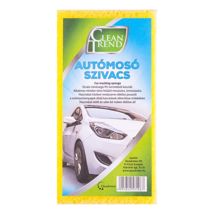 Burete de spalat auto Clean Trend 1 buc