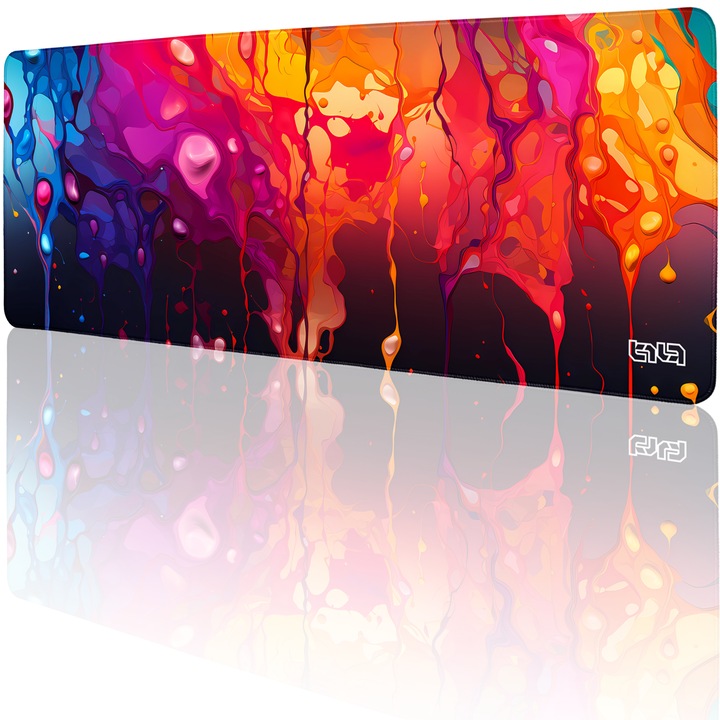 Mousepad TILT, antiderapant, 80x30cm, multicolor