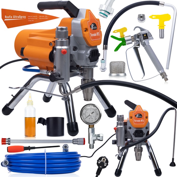 Rosfix Tornado RT2 UltraSpray 1800W 22MPA 2,2L/perc festőegység