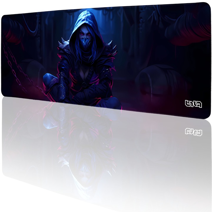 Mousepad TILT, antiderapant, cusaturi manuale, 80x30cm