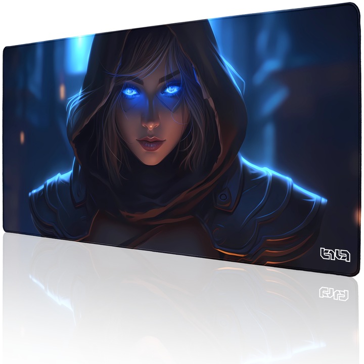 Egérpad TILT, bérgyilkos modell, csúszásmentes, 100x50cm