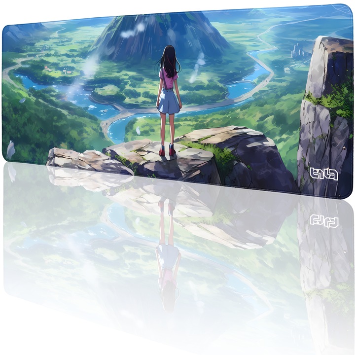 Mousepad TILT, antialunecare, rezistent la apa, 80x30cm