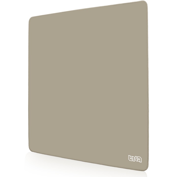 Mousepad TILT Creamy Coffee, 50x50cm, antiderapant, margini cusute manual