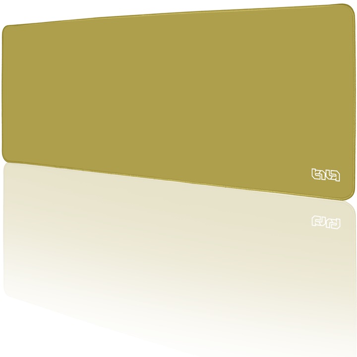 Mousepad TILT Golden Barley, 80x30cm, antiderapant, margini cusute manual