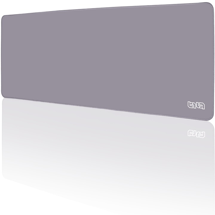 Mousepad, TILT, Antialunecare, Margini cusute manual, 80x30cm, Gri